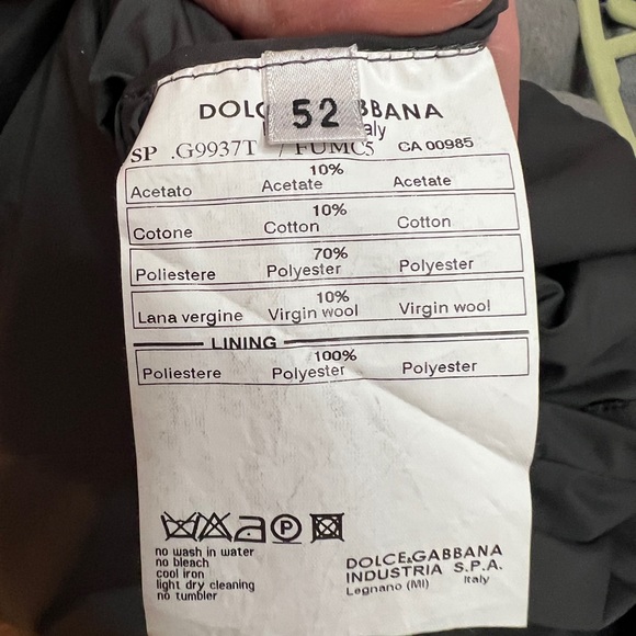 Men’s Dolce & Gabbana Bomber Style Jacket - Picture 2 of 5